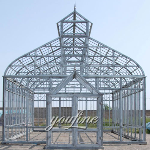 Outdoor large metal roof gazebo frame for garden