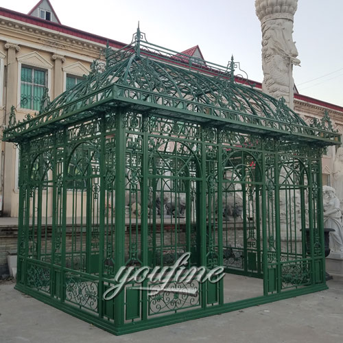 Buying outdoor screened hardtop green 12x12 gazebo