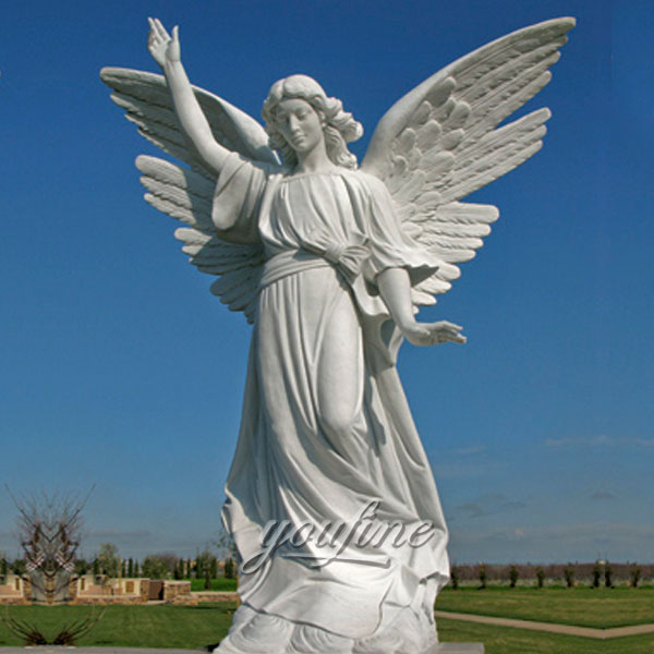 Outdoor life size Angel cherokee memorial park for decor