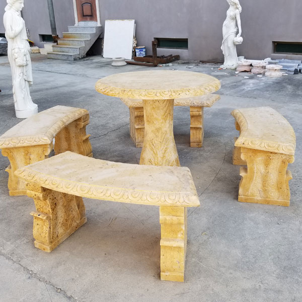 marble-table-and-bench-set-for-sale